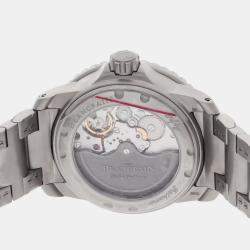 Pre Owned ساعة يد رجالية بلانكبين فيفتي فاثومز 5015-12B40-98B مستعملة