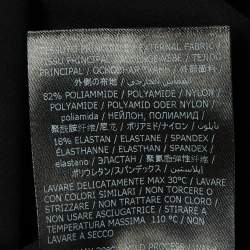 مملوكة مسبقًا بنطلون بوغي ميلانو بي تيك نايلون أسود مقاس متوسط / كبير