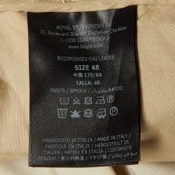 Pre Owned بنطلون بوغي ميلانو بي تيك نايليون بيج مقاس متوسط / كبير