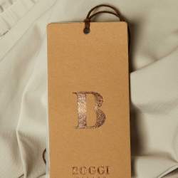 Pre Owned بنطلون بوغي ميلانو بي تيك نايليون بيج مقاس متوسط / كبير