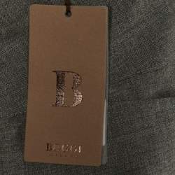 Pre Owned Boggi Milano Grey Wool Trousers M/L