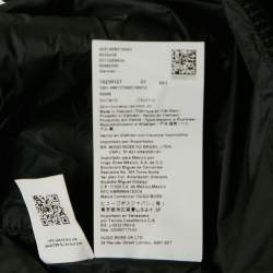 Pre Owned Boss By Hugo Boss Black Nylon Zip-Up Puffer Vest Jacket XL