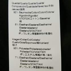 Pre Owned Boss By Hugo Boss Black Cotton Paddy Mirror Polo T-Shirt S