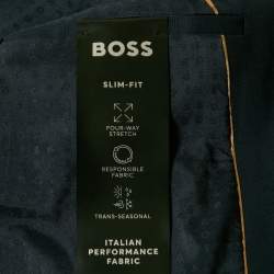 Boss By Hugo Boss Navy Blue Wool Tailored Suit XL