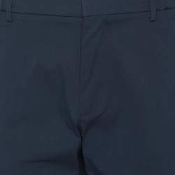Boss By Hugo Boss Navy Blue Cotton Blend Rogan4-1 Trouser XXL