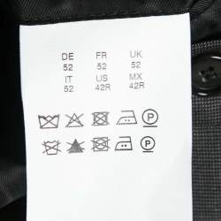 Pre Owned Boss By Hugo Boss Grey Wool F-Harverson2/Garvin2 Slim Fit Suit XL