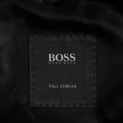 Pre Owned Boss By Hugo Boss Grey Wool F-Harverson2/Garvin2 Slim Fit Suit XL