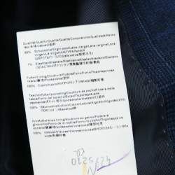 مملوكة مسبقًا Boss By Hugo Boss Blue Plaid Wool T-Harvers5/Glover3 Slim Fit Suit XL