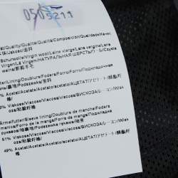 Pre Owned Boss By Hugo Boss Grey Virgin Wool Johnstons1/Lenon Suit L