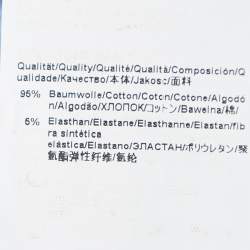 مملوكة مسبقًا Boss By Hugo Boss Blue Cotton Regular Fit Stretch Shirt XXL