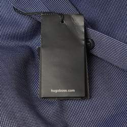 مملوكة مسبقًا Boss By Hugo Boss Blue Ditsy Cotton Long Sleeve Shirt 4XL