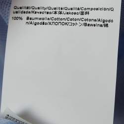 Pre Owned Boss By Hugo Boss Blue Micro Ditsy Cotton Slim Fit Shirt XXL