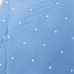 Boss By Hugo Boss Blue Dotted Silk Tie