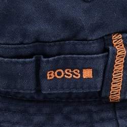 Boss By Hugo Boss Blue Cotton Bucket Hat S/M