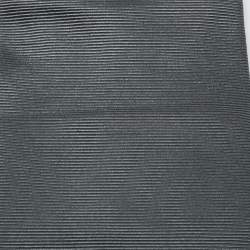 Pre Owned Boss By Hugo Boss Grey/Metallic Jacquard Silk Tie