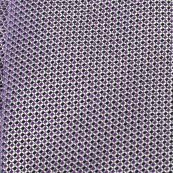Pre Owned Boss By Hugo Boss Purple Silk Micro Check Tie