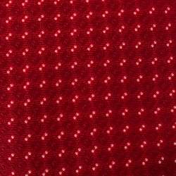 Pre Owned Boss By Hugo Boss Red Dot Patterned Silk Tie