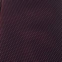 Pre Owned Boss By Hugo Boss Purple & Black Jacquard Silk Tie
