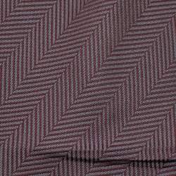 Pre Owned Boss By Hugo Boss Burgundy Patterned Silk Tie