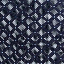 Pre Owned Boss by Hugo Boss Navy Blue Water Repellent Silk Tie