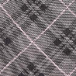 Boss By Hugo Boss Grey Check Patterned Silk Tie