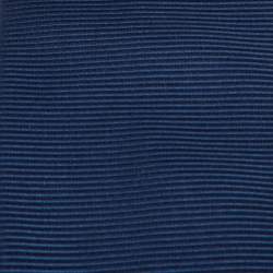 مملوكة مسبقًا Boss By Hugo Boss Navy Blue Striped Silk Satin Tie
