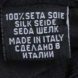 Pre Owned Boss By Hugo Boss Black Silk Skinny Tie