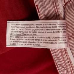 Boss By Hugo Boss Red Cotton Regular Trousers L