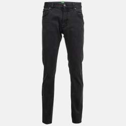 Boss By Hugo Boss Grey Denim Regular Fit Jeans L Waist 34"