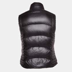 Boss by Hugo Boss Grey Wool and Nylon Reversible Down Vest M