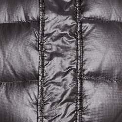 Boss by Hugo Boss Grey Wool and Nylon Reversible Down Vest M