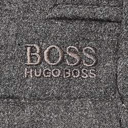 Boss by Hugo Boss Grey Wool and Nylon Reversible Down Vest M