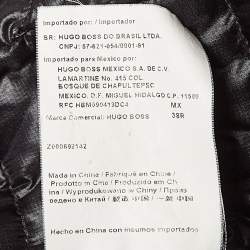Boss by Hugo Boss Grey Wool and Nylon Reversible Down Vest M