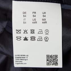 Boss By Hugo Boss Navy Blue Wool Blazer & Pants Suit Set 
