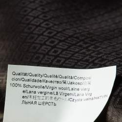 Pre Owned Boss By Hugo Boss Brown Wool Pasini2 Blazer L