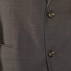 Pre Owned Boss By Hugo Boss Brown Wool Pasini2 Blazer L