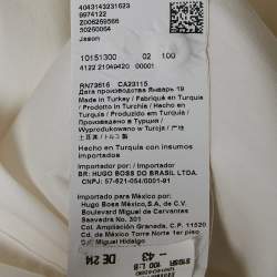 مملوكة مسبقًا Boss By Hugo Boss White Cotton Slim Fit Shirt XXL