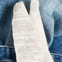 Pre Owned Boss By Hugo Boss Blue Faded Denim Candiani Jeans XXL Waist 40"