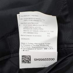 Boss By Hugo Boss Navy Blue Virgin Wool Suit L