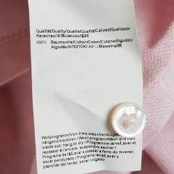 مملوكة مسبقًا Boss By Hugo Boss Pink Pique Cotton Pryde Polo T-Shirt XL