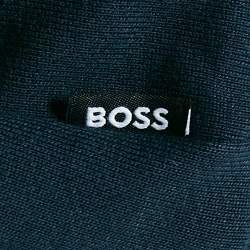 Pre Owned Boss By Hugo Boss Navy Blue Cotton Knit Lamont Jogger Pants XXXL