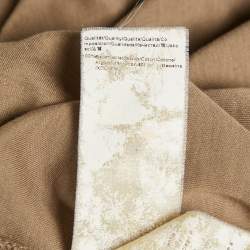 مملوكة مسبقًا قميص بولو هوجو بوس بنى جيرسي بأكمام طويلة مقاس كبير - لارج