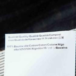 Pre Owned Boss By Hugo Boss Black Paid Cotton Slim Fit Pants M