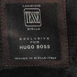 Boss By Hugo Boss Black Wool Paolini Tailored Blazer L