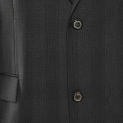 Boss By Hugo Boss Black Wool Paolini Tailored Blazer L