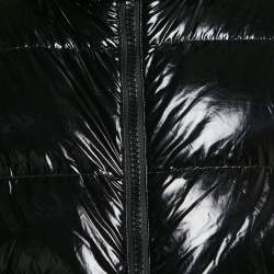 Boss By Hugo Boss Black Nylon Detachable Hood Quilted Down Jacket XXXL