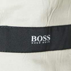 Boss By Hugo Boss Grey Stripe Wool Single Breasted Blazer M