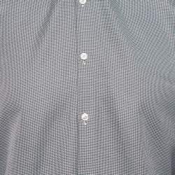 Boss By Hugo Boss Black Patterned Cotton Button Front Slim Fit Shirt XL