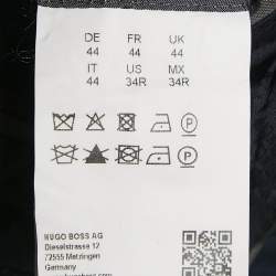 مملوكة مسبقًا Boss By Hugo Boss Navy Blue Wool Single Breasted Blazer S