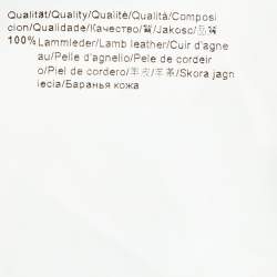 Pre Owned Boss by Hugo Boss Brown Fur Trim Leather Jacket with Vest M